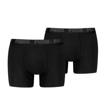 Puma 2P Men Everyday Basic Boxer Helsvart bomull Medium Herre