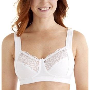 Swegmark BH Delight Cotton Soft Bra Hvit E 80 Dame