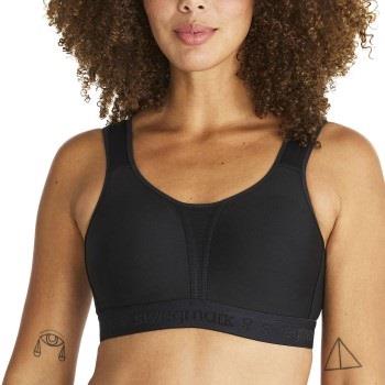 Swegmark BH Kimberly Iconic Moulded Cups Sports Bra Svart polyamid B 8...