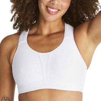 Swegmark BH Kimberly Iconic Moulded Cups Sports Bra Hvit polyamid B 70...