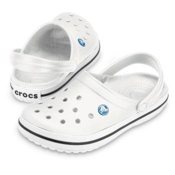 Crocs Crocband Unisex Hvit US M11 (EU 45-46)