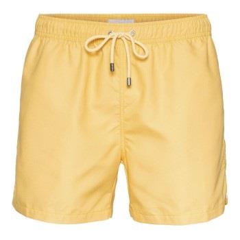 Panos Emporio Badebukser Classic Solid Swimshort Gul polyester Small H...
