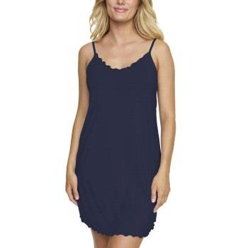 Damella Bamboo Nightdress Without Sleeves Marine Bambus X-Large Dame