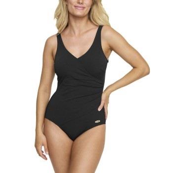 Damella Julia Chlorine Resistant Swimsuit Svart polyamid 46 Dame