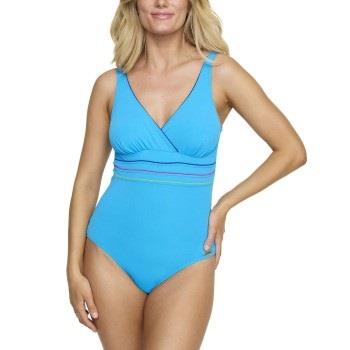 Damella Sandra Chlorine Resistant Swimsuit Turkis polyamid 44 Dame