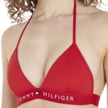 Tommy Hilfiger Original Triangle Bikini Top Rød Small Dame