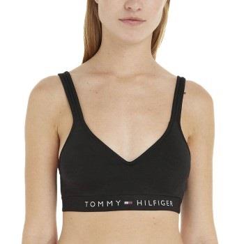 Tommy Hilfiger BH Bralette Lift Svart økologisk bomull X-Large Dame