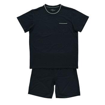 Topeco Mens Bamboo Pyjama Marine XX-Large Herre