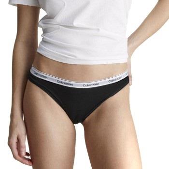 Calvin Klein Truser 3P Low Rise Bikini Briefs Svart bomull Large Dame