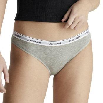 Calvin Klein Truser Modern Logo Bikini Brief Grå bomull Small Dame