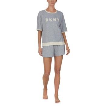 DKNY New Signature Sleep Set Grå X-Large Dame