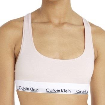 Calvin Klein BH Modern Cotton Bralette Lysrosa X-Large Dame
