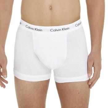 Calvin Klein 6P Cotton Stretch Trunks Hvit bomull Small Herre