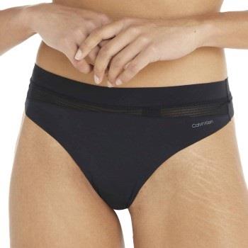 Calvin Klein Truser Infinite Flex Thong Svart Medium Dame