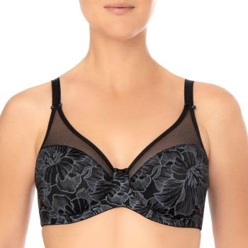 Felina BH Vision Bloom Wired Moulded Bra Svart B 75 Dame