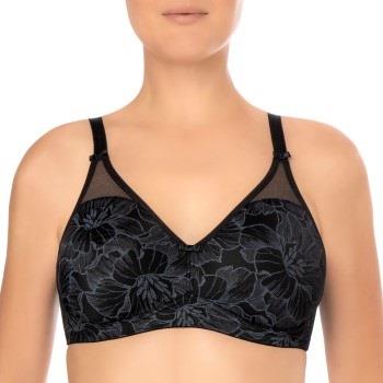 Felina BH Vision Bloom Wireless Moulded Bra Svart A 100 Dame