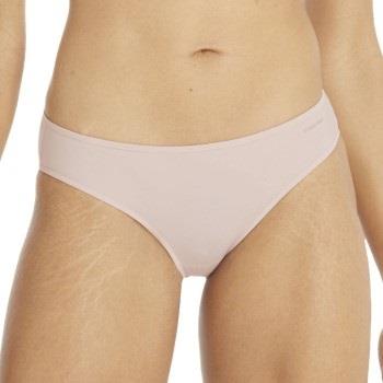 Calvin Klein Truser Sheer Marquisette Bikini Briefs Lysrosa Large Dame