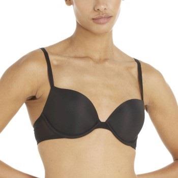 Calvin Klein BH Sheer Marquisette Push Up Bra Svart B 80 Dame