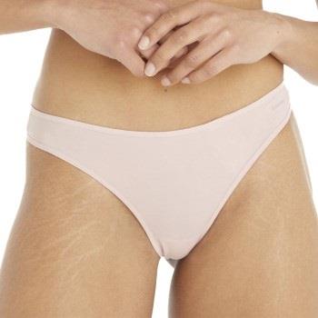 Calvin Klein Truser Sheer Marquisette Thong Lysrosa X-Small Dame