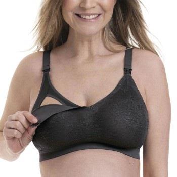 Anita BH Maternity Essential Lace Nursing Bralette Mørkgrå  Medium Dam...