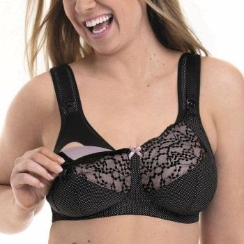 Anita BH Maternity Miss Orely Nursing Bra Svart polyamid G 80 Dame