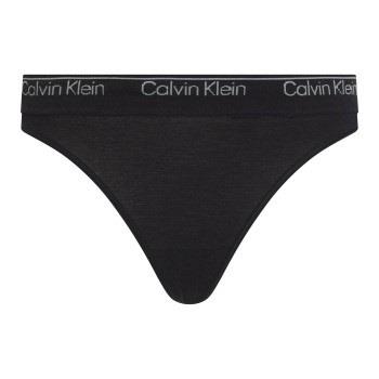 Calvin Klein Truser Modern Seamless Thong Svart Small Dame