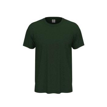 Stedman Classic Men T-shirt Mørkgrørnn  bomull X-Small Herre