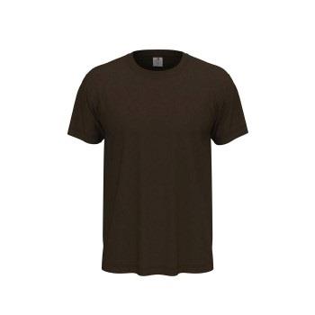 Stedman Classic Men T-shirt Mørkbrun  bomull X-Large Herre