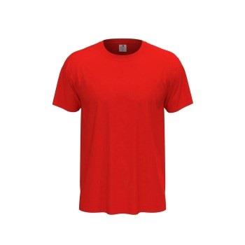 Stedman Classic Men T-shirt Rød bomull 5XL Herre
