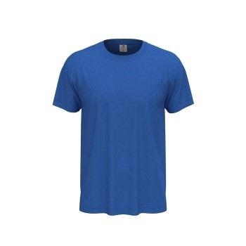 Stedman Classic Men T-shirt Royalblå bomull X-Small Herre