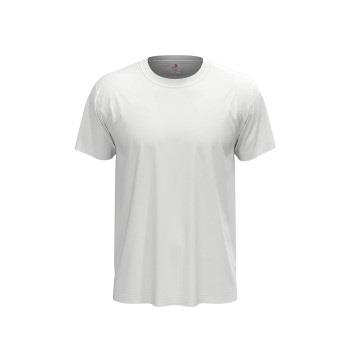 Stedman Classic Men T-shirt Hvit bomull X-Small Herre