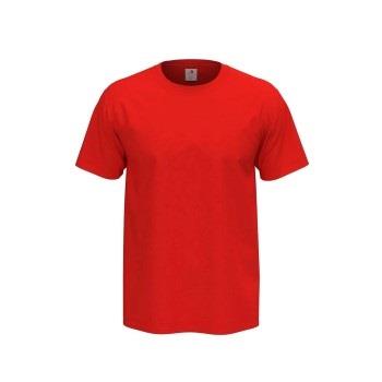 Stedman Comfort Men T-shirt Rød bomull 3XL Herre