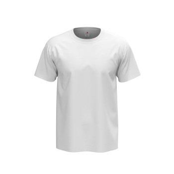 Stedman Comfort Men T-shirt Hvit bomull 3XL Herre