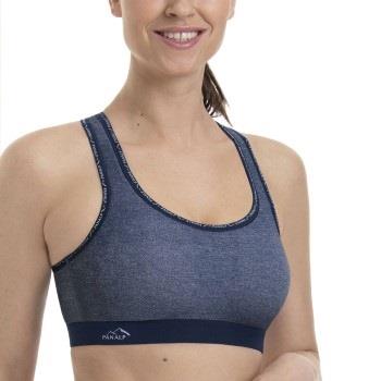 Anita BH Active Delta Sports Bra Jeansblå A 80 Dame