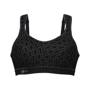 Anita BH Active Extreme Control Sports Bra Svart Mønster B 85 Dame