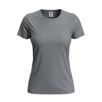 Stedman Classic Women T-shirt Grå bomull X-Large Dame