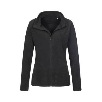 Stedman Active Fleece Jacket For Women Svart polyester X-Small Dame