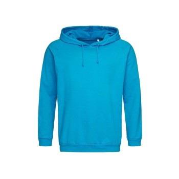 Stedman Hooded Sweatshirt Unisex Blå bomull Medium