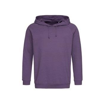 Stedman Hooded Sweatshirt Unisex Lilla bomull Large