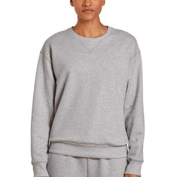 Calida Calida Circular Lounge Sweatshirt Gråmelerad bomull Medium Dame