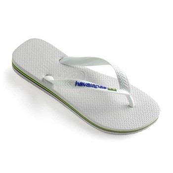 Havaianas Brasil Logo Hvit Str 43/44 Herre