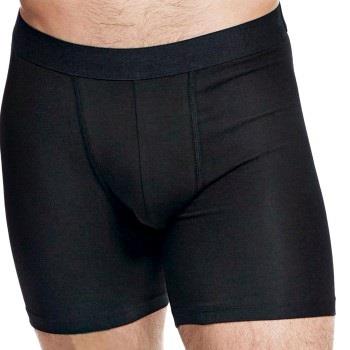 Bread and Boxers Brief Boxer Long Leg 3P Svart økologisk bomull Small ...