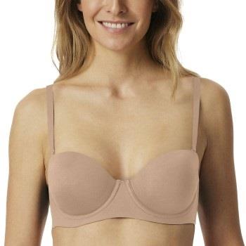 Schiesser BH Bandeau Bra Beige D 90 Dame