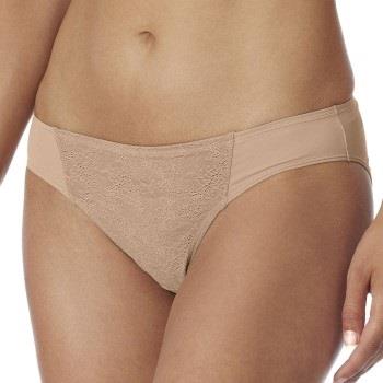 Schiesser Truser Rio Brief Beige polyamid 38 Dame