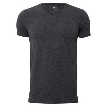 JBS of Denmark Bamboo Blend V-neck T-shirt Mørkgrå  Small Herre