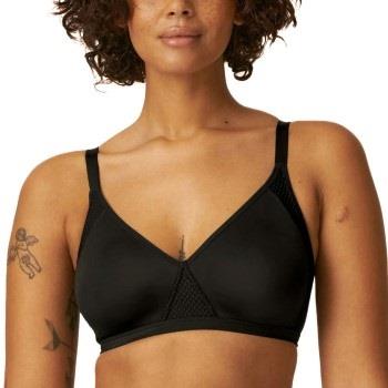 NATURANA BH Modern Minimizer Soft Bra Svart G 80 Dame