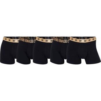 CR7 Cristiano Ronaldo 5P Organic Cotton Trunks Svart/Guld bomull Large...