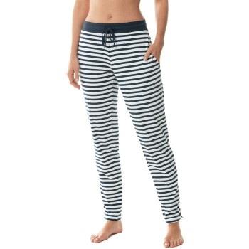 Mey Cyra Long Pants Hvit/Marine XX-Large Dame