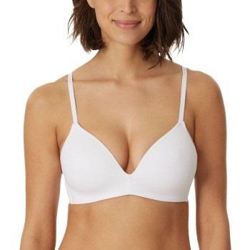 Schiesser BH Invisible Soft Bra With Underwired Bra Hvit B 70 Dame