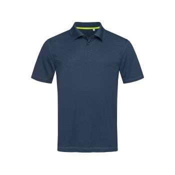 Stedman Active 140 Polo Marine polyester Small Herre